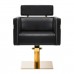 Hairdressing Chair GABBIANO TOLEDO GOLD black